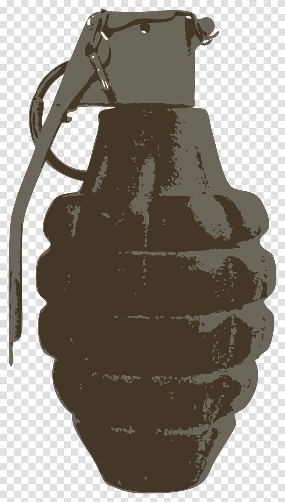 Hand Grenade Clip Arts, Bomb, Weapon, Weaponry, Bronze Transparent Png