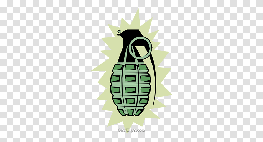 Hand Grenades Royalty Free Vector Clip Art Illustration, Bomb, Weapon, Weaponry, Poster Transparent Png