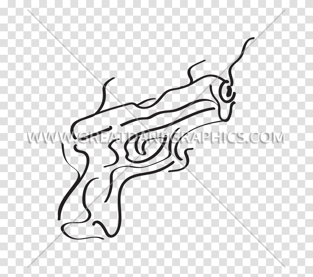 Hand Gun Fire Production Ready Artwork For T Shirt Printing, Animal, Soil, Mammal, Weapon Transparent Png