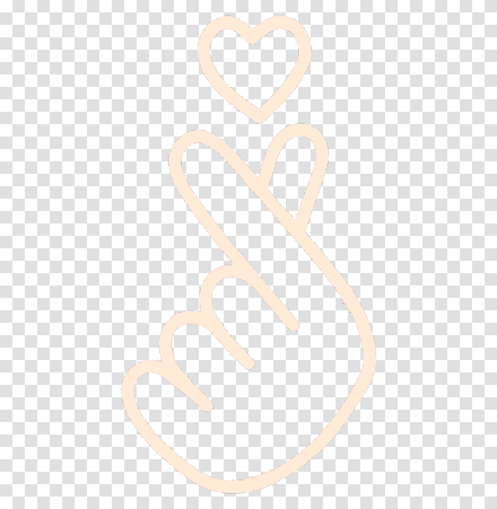 Hand Heart Finger Heart, Alphabet Transparent Png