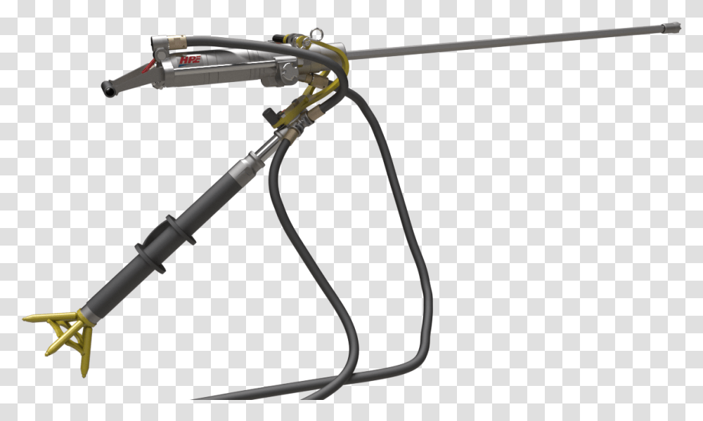 Hand Held Rock Drill Bicycle Frame, Bow, Machine, Arrow Transparent Png