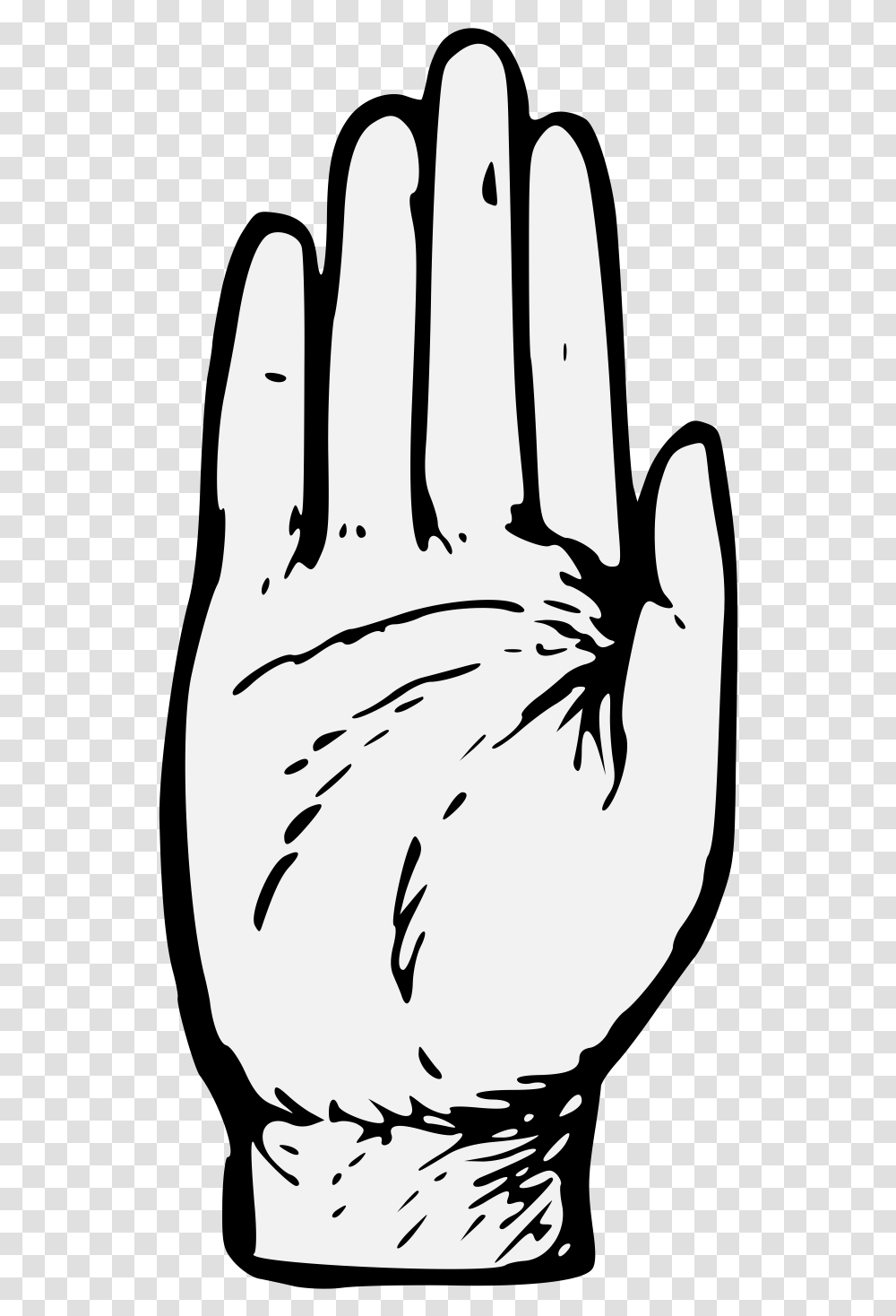 Hand Heraldry, Stencil, Drawing, Cutlery Transparent Png
