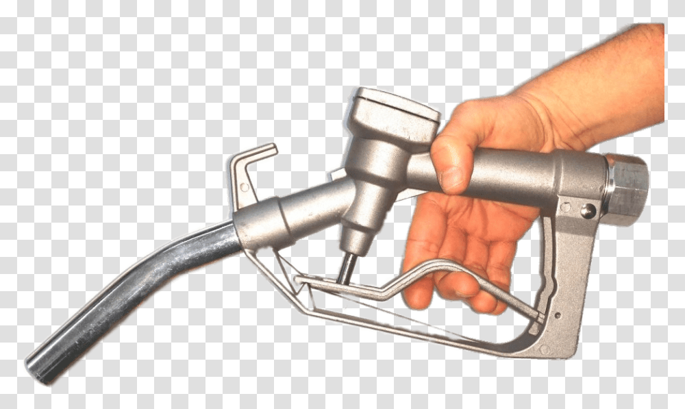 Hand Holding A Nozzle Lever, Person, Human, Machine, Sink Faucet Transparent Png