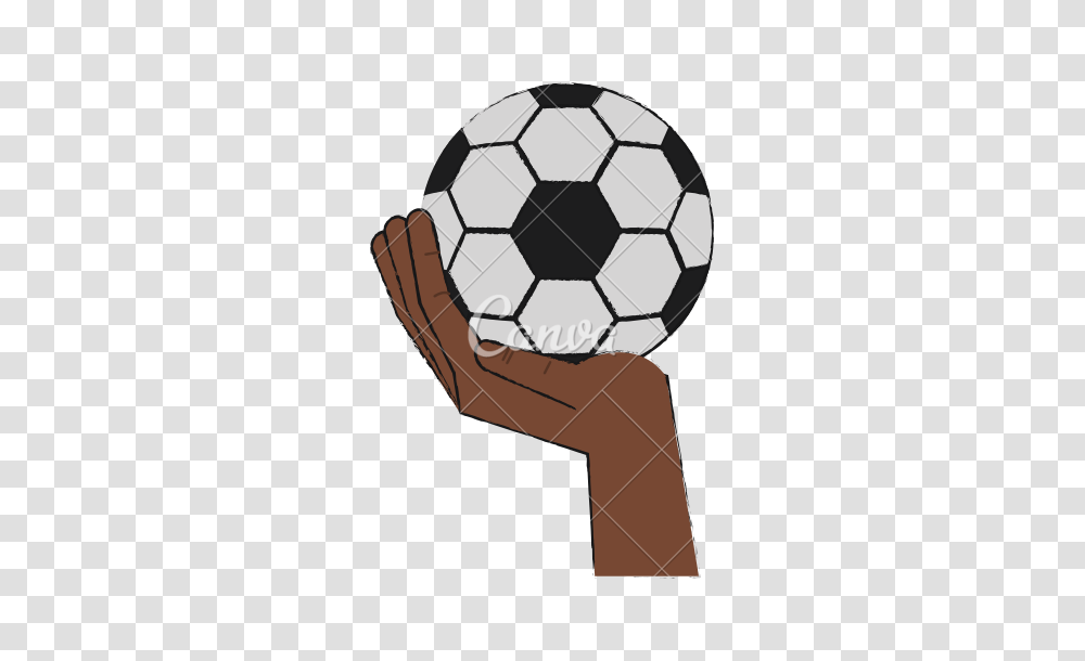 Hand Holding Ball Clipart Clip Art Images, Soccer Ball, Football, Team Sport, Sports Transparent Png