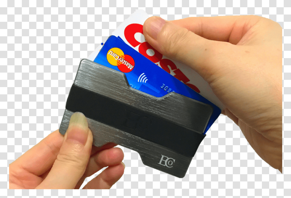 Hand Holding Card, Person, Human, Credit Card Transparent Png