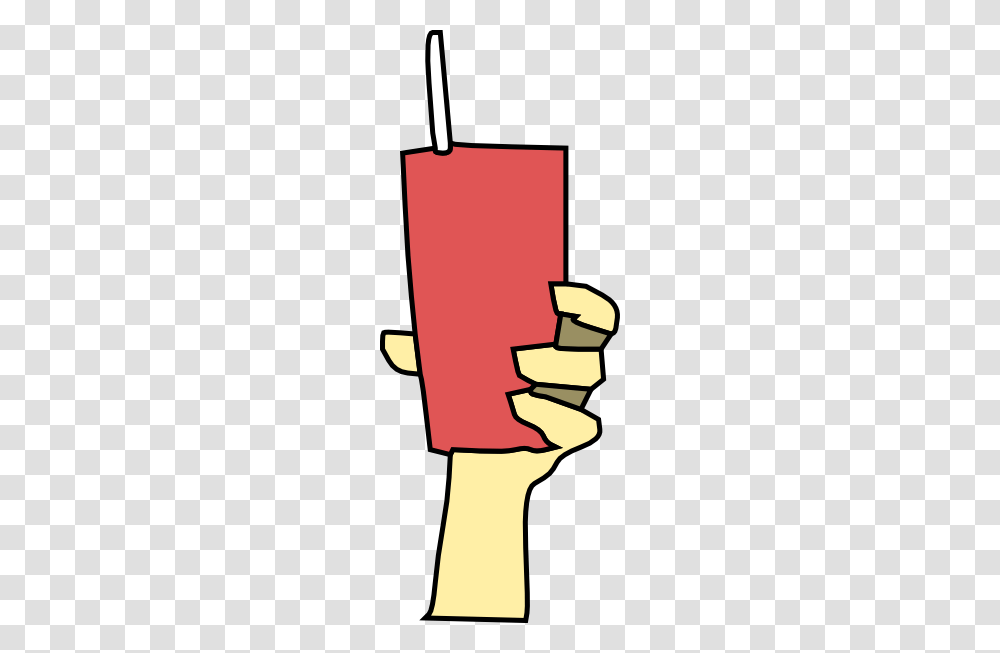 Hand Holding Drink Clip Art, Christmas Stocking, Gift, Shovel Transparent Png