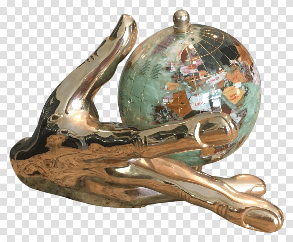 Hand Holding Globe Large Transparent Png