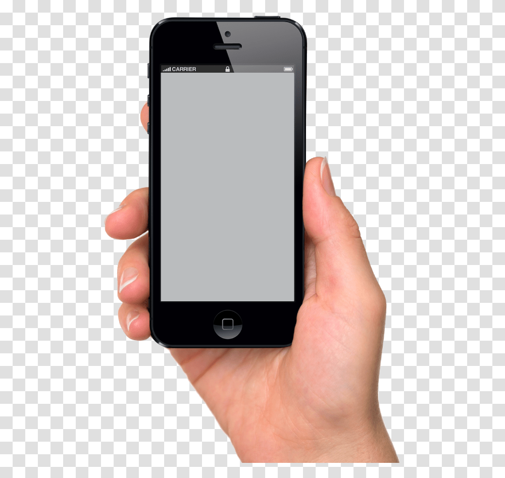 Hand Holding Iphone Hand Holding Black Iphone, Mobile Phone, Electronics, Cell Phone, Person Transparent Png