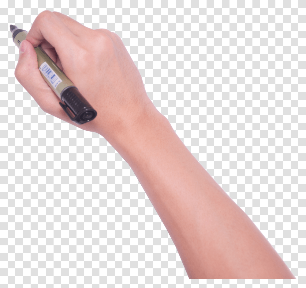 Hand Holding Marker Photo Files Hand Holding Pen, Person, Human, Wrist, Light Transparent Png
