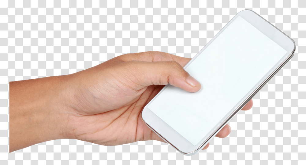 Hand Holding Phone, Person, Human, Mobile Phone, Electronics Transparent Png