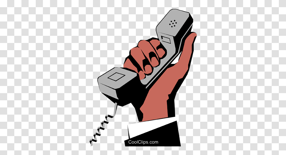 Hand Holding Phone Royalty Free Vector Mo Segurando Telefone, Electronics, Adapter, Person, Human Transparent Png