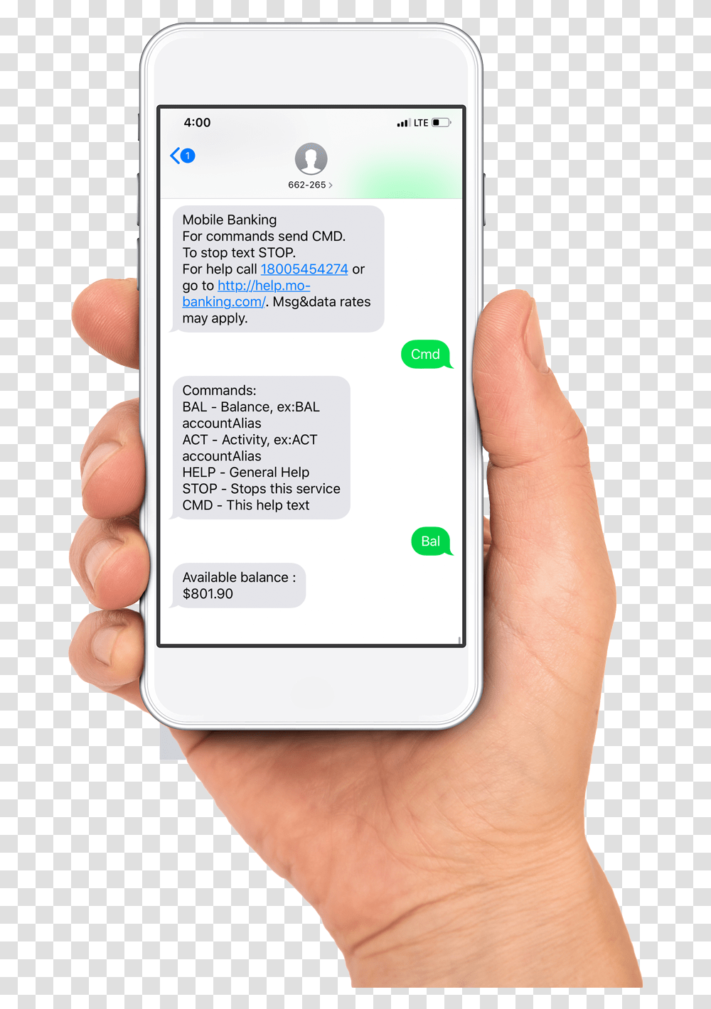 Hand Holding Phone With Text Banking Messages On Screen Mobile App Algorithm, Person, Human, Mobile Phone, Electronics Transparent Png