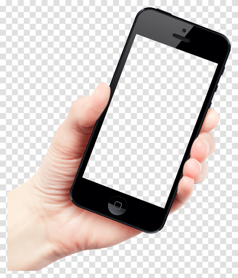 Hand Holding Smartphone Apple Iphone Hand Holding Iphone, Mobile Phone, Electronics, Cell Phone, Person Transparent Png