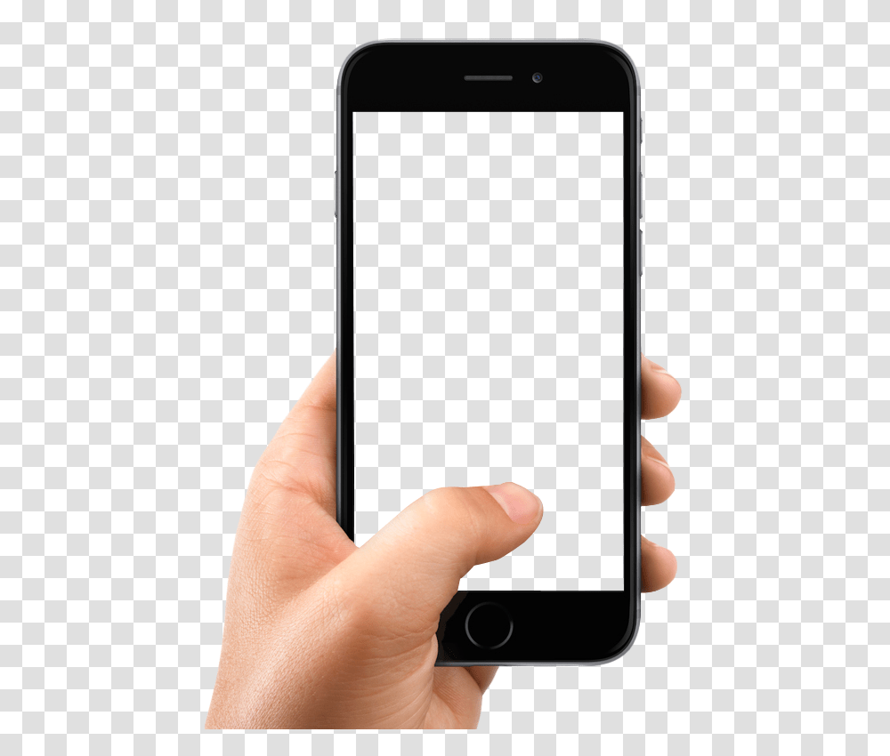 Hand Holding Smartphone, Electronics, Person, Human, Mobile Phone Transparent Png