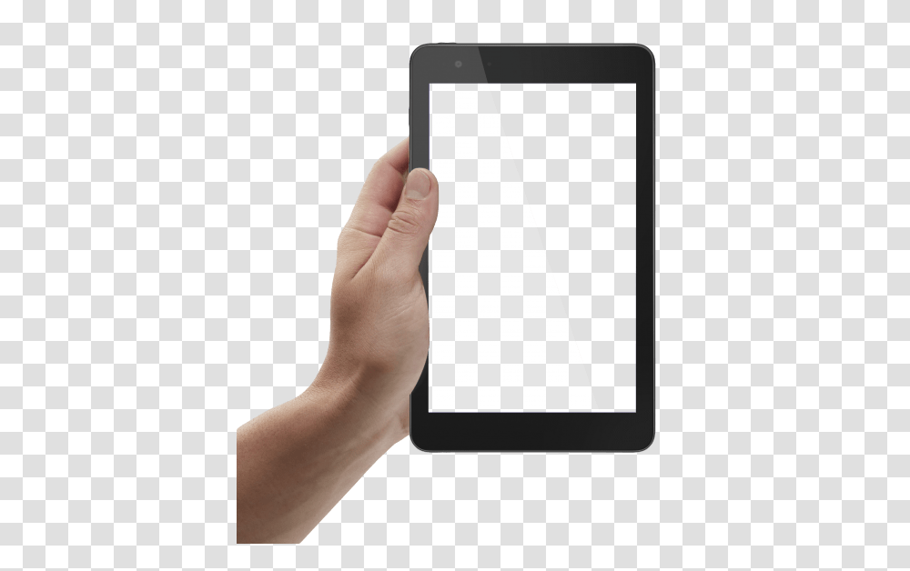 Hand Holding Tablet, Computer, Electronics, Tablet Computer, Person Transparent Png