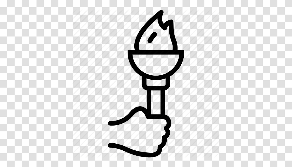 Hand Holding Torch Olympics Flame Olympics Game Olympics Torch, Lighting, Lamp, Scale, Silhouette Transparent Png