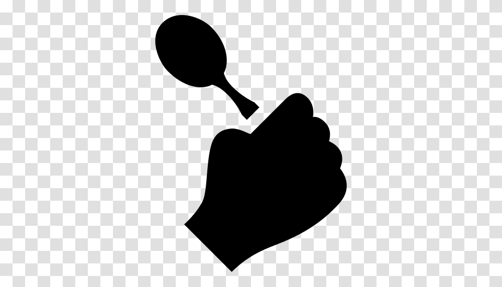 Hand Holding Up A Spoon Icon, Gray, World Of Warcraft Transparent Png