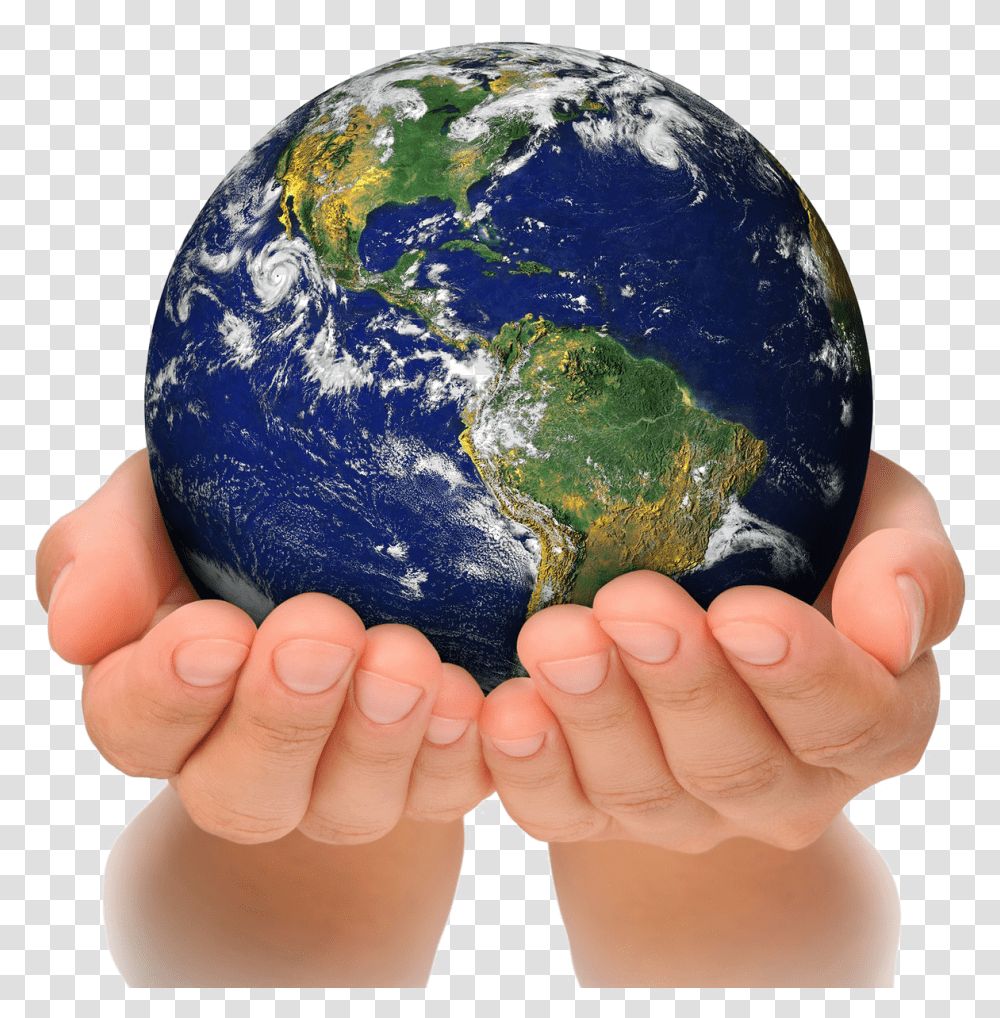 Hand Holding World, Outer Space, Astronomy, Universe, Person Transparent Png