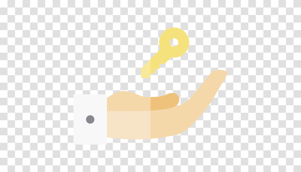 Hand House Key, Icon, Hook, Tape Transparent Png