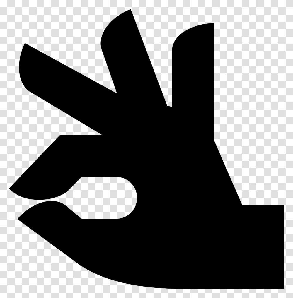 Hand Icon Clipart Download Ok Hand Icon, Gray, World Of Warcraft Transparent Png