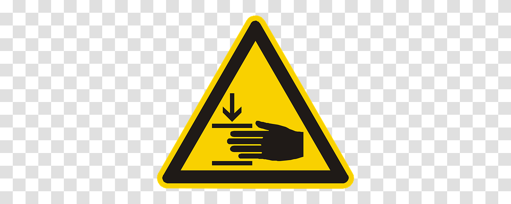 Hand Injury Symbol, Road Sign Transparent Png