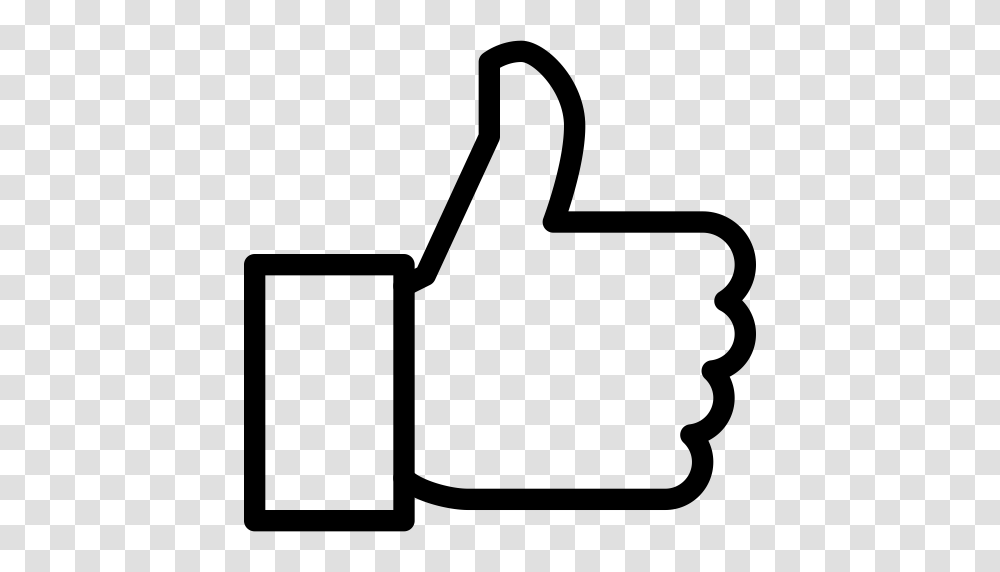Hand Line Icon Sign Social Success Thumbs Up Icon, Gray, World Of Warcraft Transparent Png