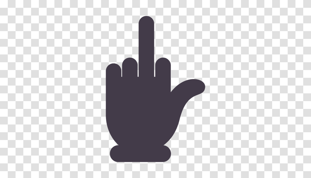 Hand Middle Finger, Silhouette, Electronics, Light Transparent Png