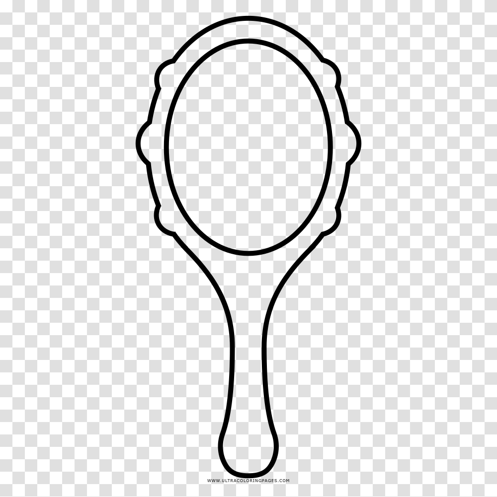 Hand Mirror Coloring, Gray, World Of Warcraft Transparent Png