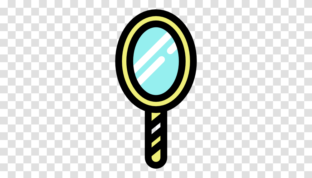 Hand Mirror Icon, Magnifying, Oval Transparent Png