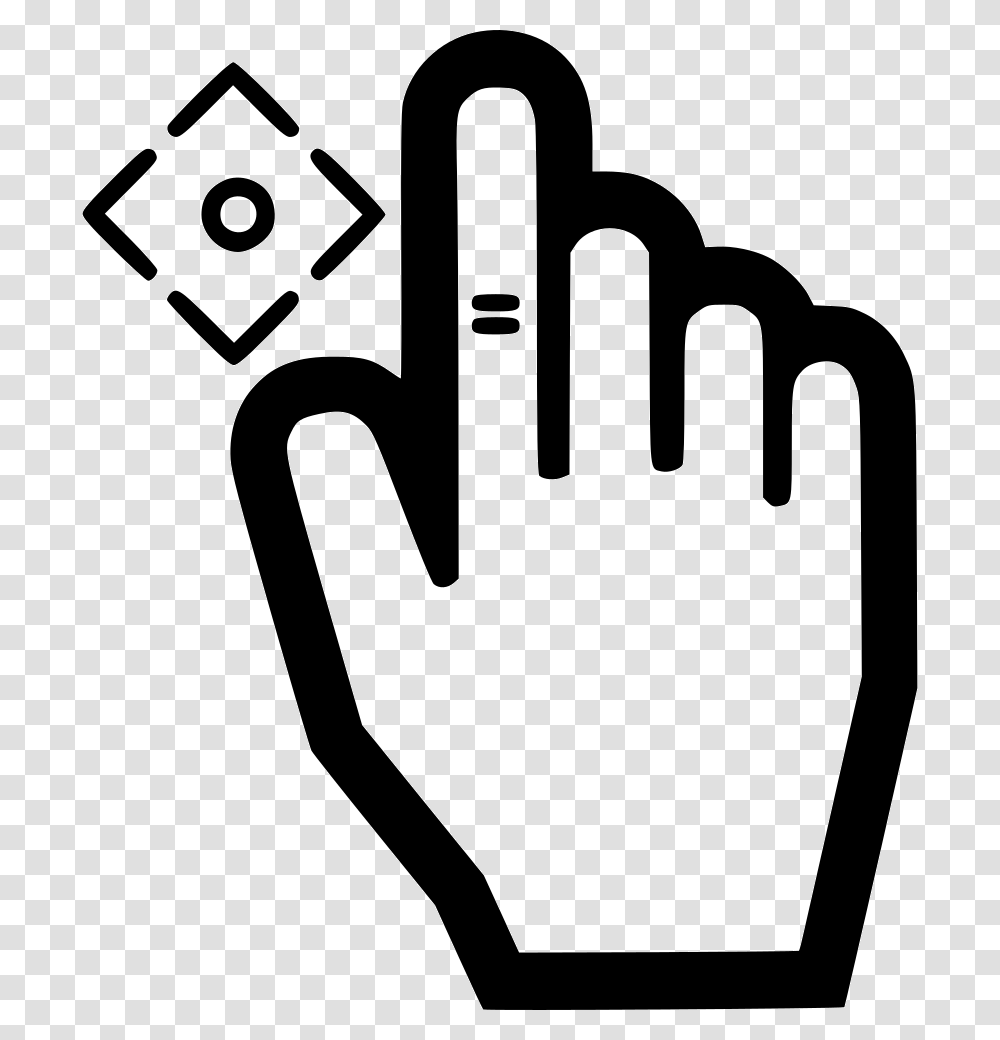 Hand Move Comments Vector Hand Icon, Light, Stencil Transparent Png