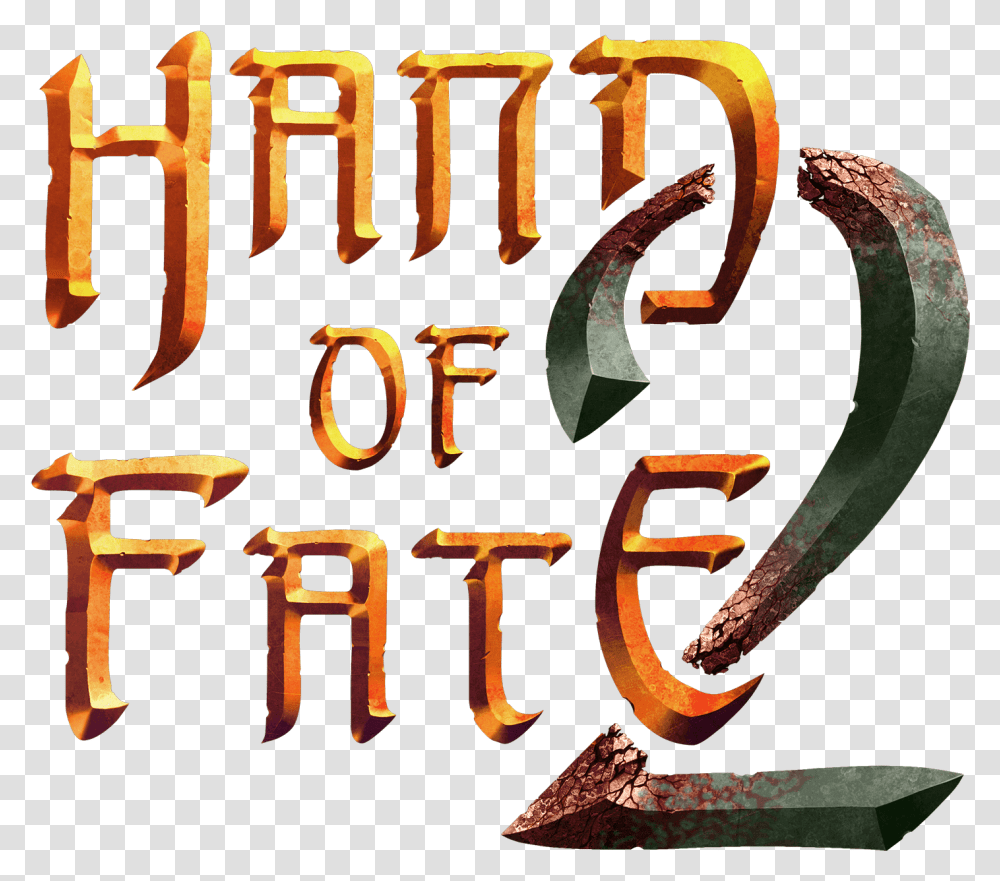 Hand Of Fate Hand Of Fate, Alphabet, Word, Number Transparent Png