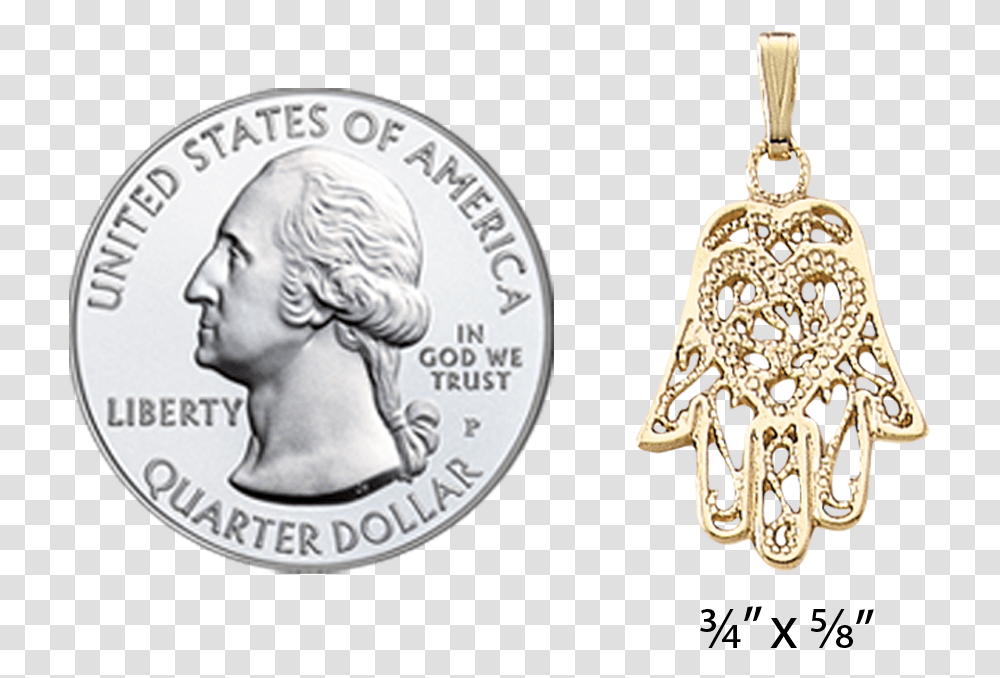 Hand Of God Pendant Quarter Coin Coloring Page, Person, Human, Money, Accessories Transparent Png