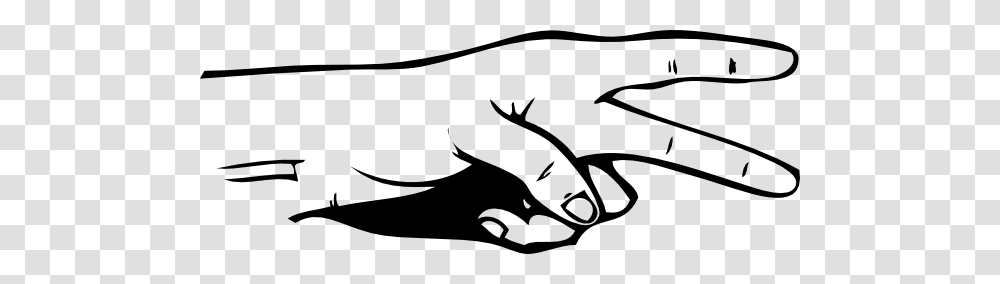 Hand Open Fingers Scissors Shape Clip Art Free Vector, Bow, Stencil, Animal, Food Transparent Png