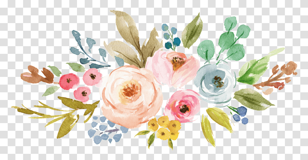 Hand Painted Flowers Background Flowers Clipart, Plant, Graphics, Floral Design, Pattern Transparent Png