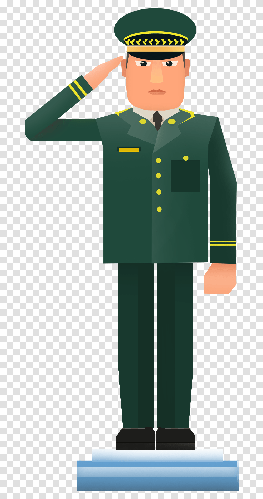Hand Painted Military Liberation Army Salute, Clothing, Coat, Sleeve, Cross Transparent Png