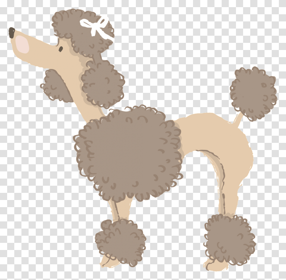 Hand Painted Pet Poodle Free Buckle Dog Vector Image Cartoon, Animal, Mammal, Bird, Canine Transparent Png