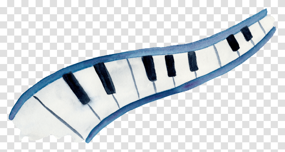 Hand Painted Piano Key Free Download, Sport, Leaf, Anemone Transparent Png
