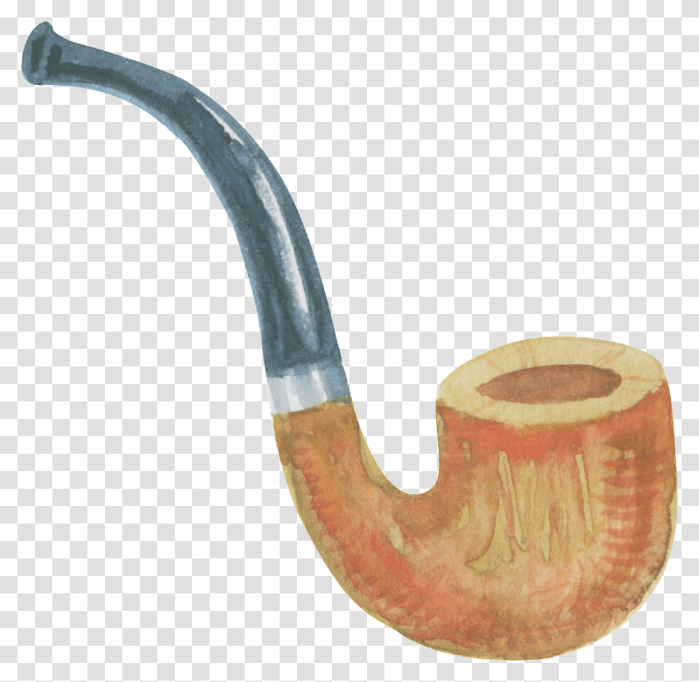 Hand Painted Smoke Bomb Element Pipe, Smoke Pipe Transparent Png