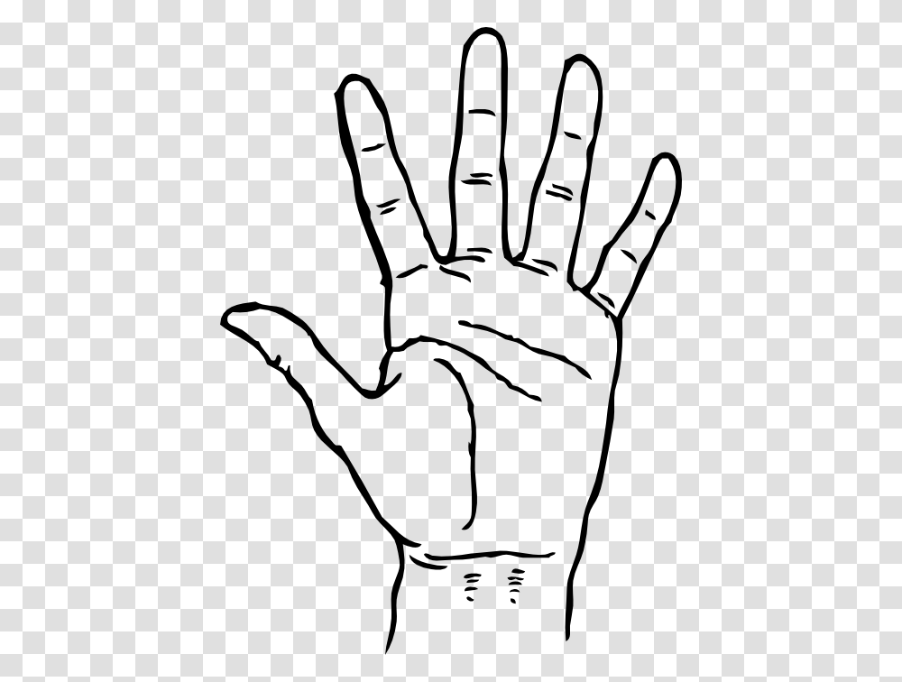 Hand Pictures Clip Art, Drawing, Finger, Stencil Transparent Png