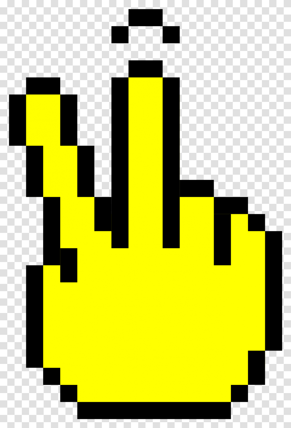 Hand Pointer, Light, Pac Man Transparent Png