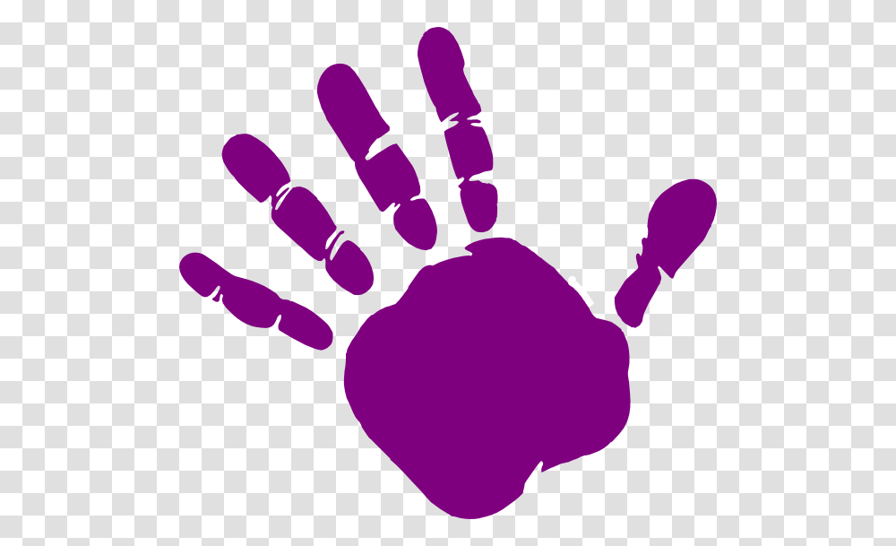 Hand Print Clipart Silhouette, Stain, Person, Human, Purple Transparent Png