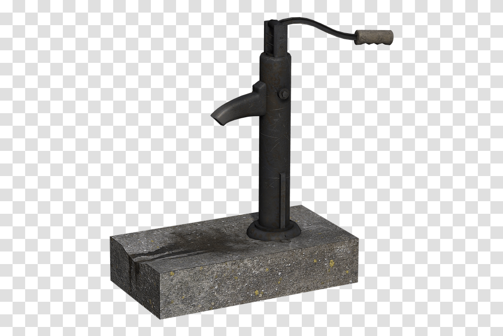 Hand Pump, Sink Faucet, Indoors, Machine, Forge Transparent Png