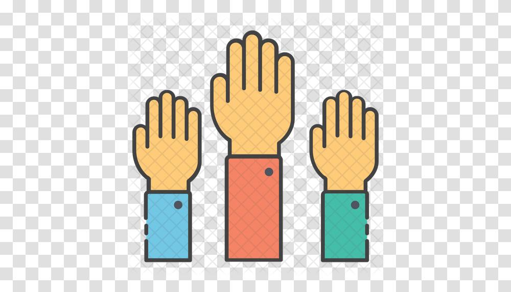 Hand Raised Icon Clip Art, Clothing, Apparel, Glove Transparent Png