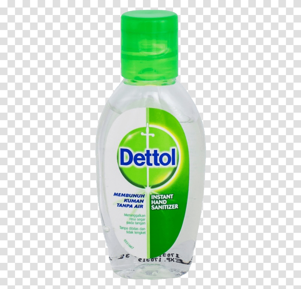 Hand Sanitizer Dettol Hand Sanitizer 50 Ml, Bottle, Cosmetics, Shampoo Transparent Png