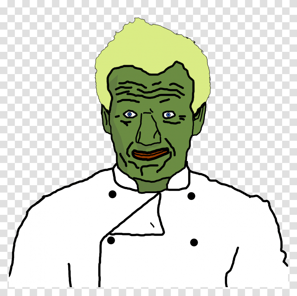 Hand Selected Pepe Memes Matt Furie Future Editors Free, Person, Human, Chef Transparent Png