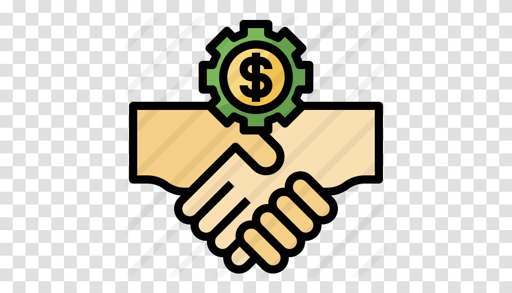 Hand Shake Free Business Icons Sharing, Handshake, Poster, Advertisement, Text Transparent Png