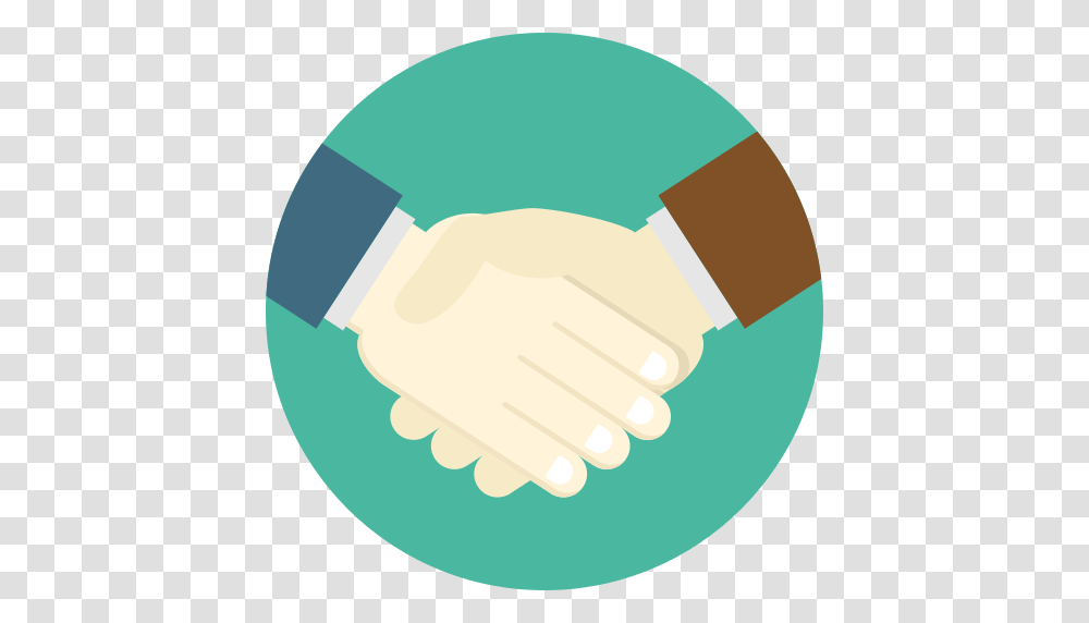 Hand Shake Icon, Handshake, Tape Transparent Png