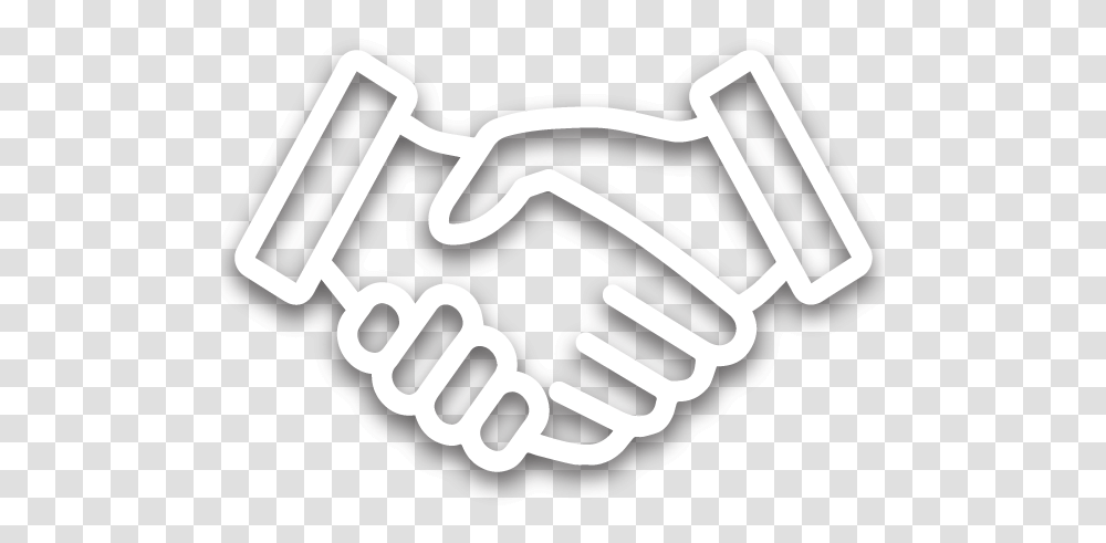Hand Shake White, Handshake Transparent Png