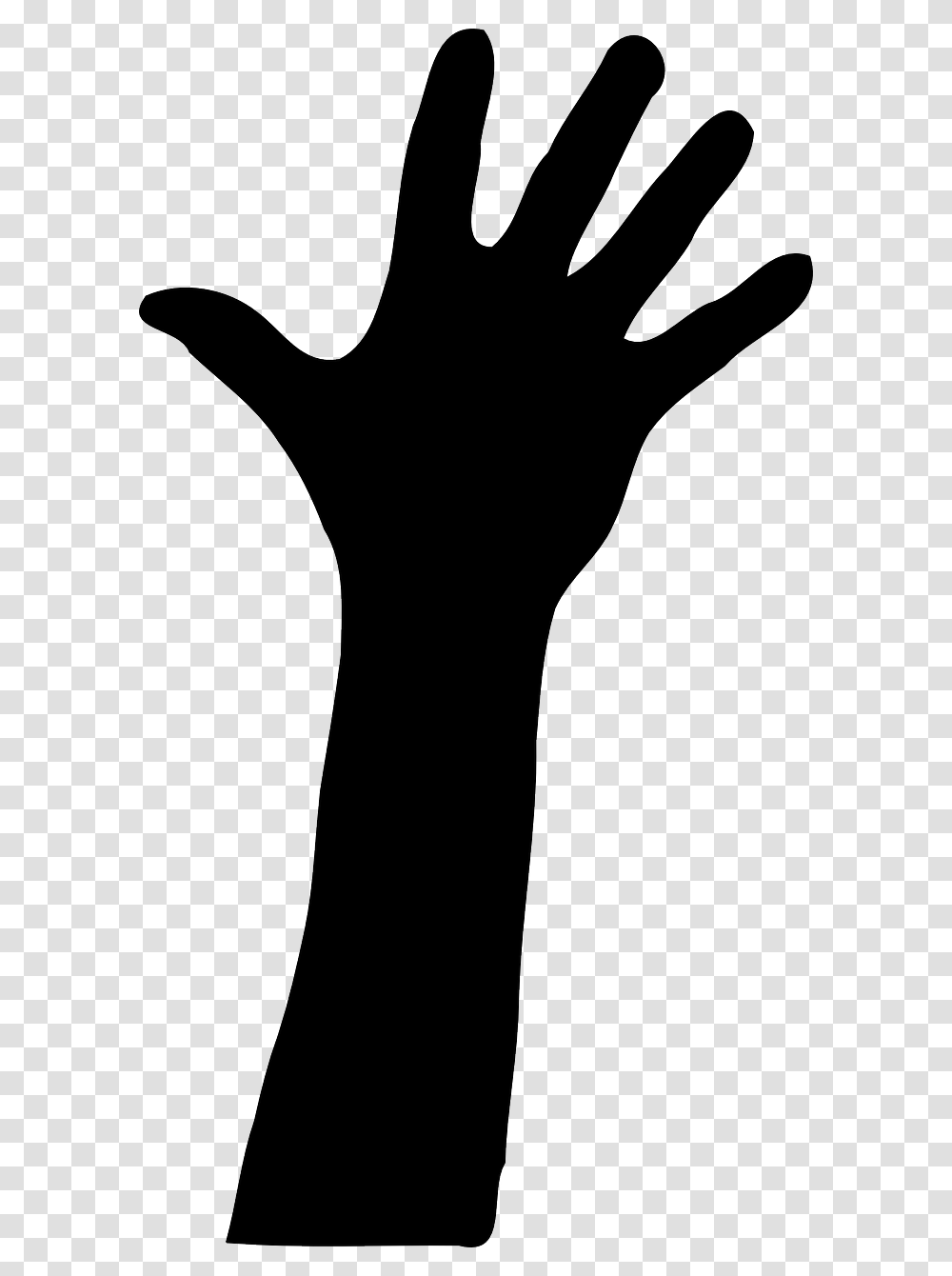 Hand Silhouette Clip Art, Person, Human, Stencil, Fist Transparent Png