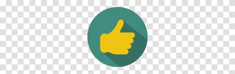 Hand Thumbs Up Like Icon Colorful Long Shadow Iconset, Fist, Finger Transparent Png